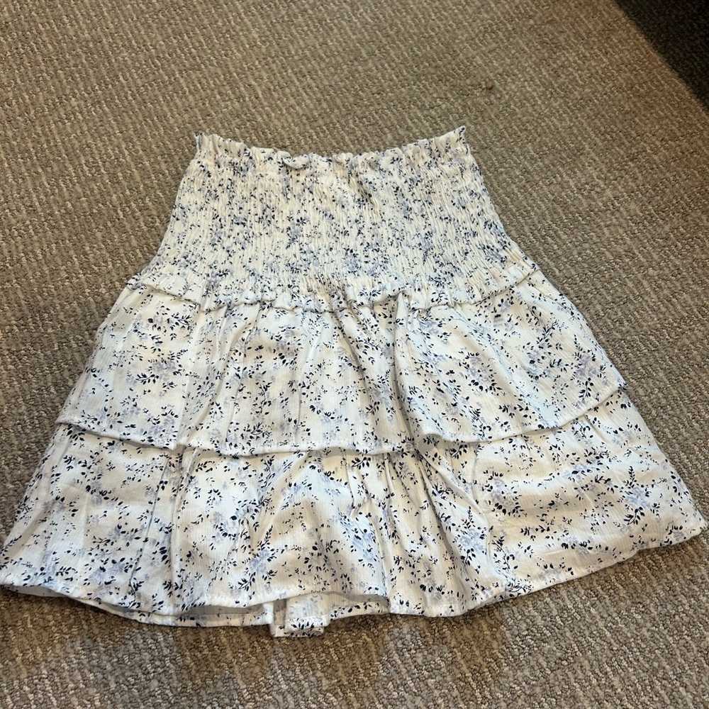 Line & Dot smocked skirt